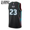 Barn Detroit Pistons Tröja Jaden Ivey Nike 2025-26 City Edition Svart Swingman